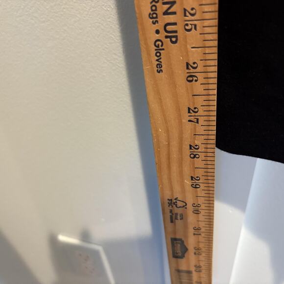 Coldwater‎ Creek Pants Womens Large Black Pull On Stretch Slim Ankle Work Ponte - Picture 5 of 10